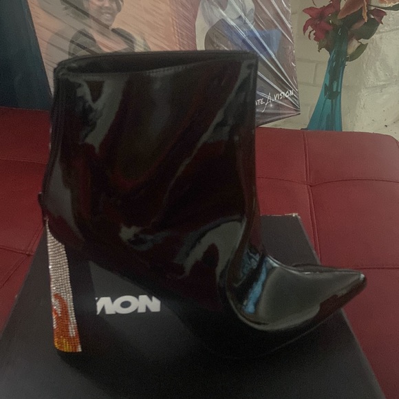 Patent Leather Bootie - Picture 3 of 5